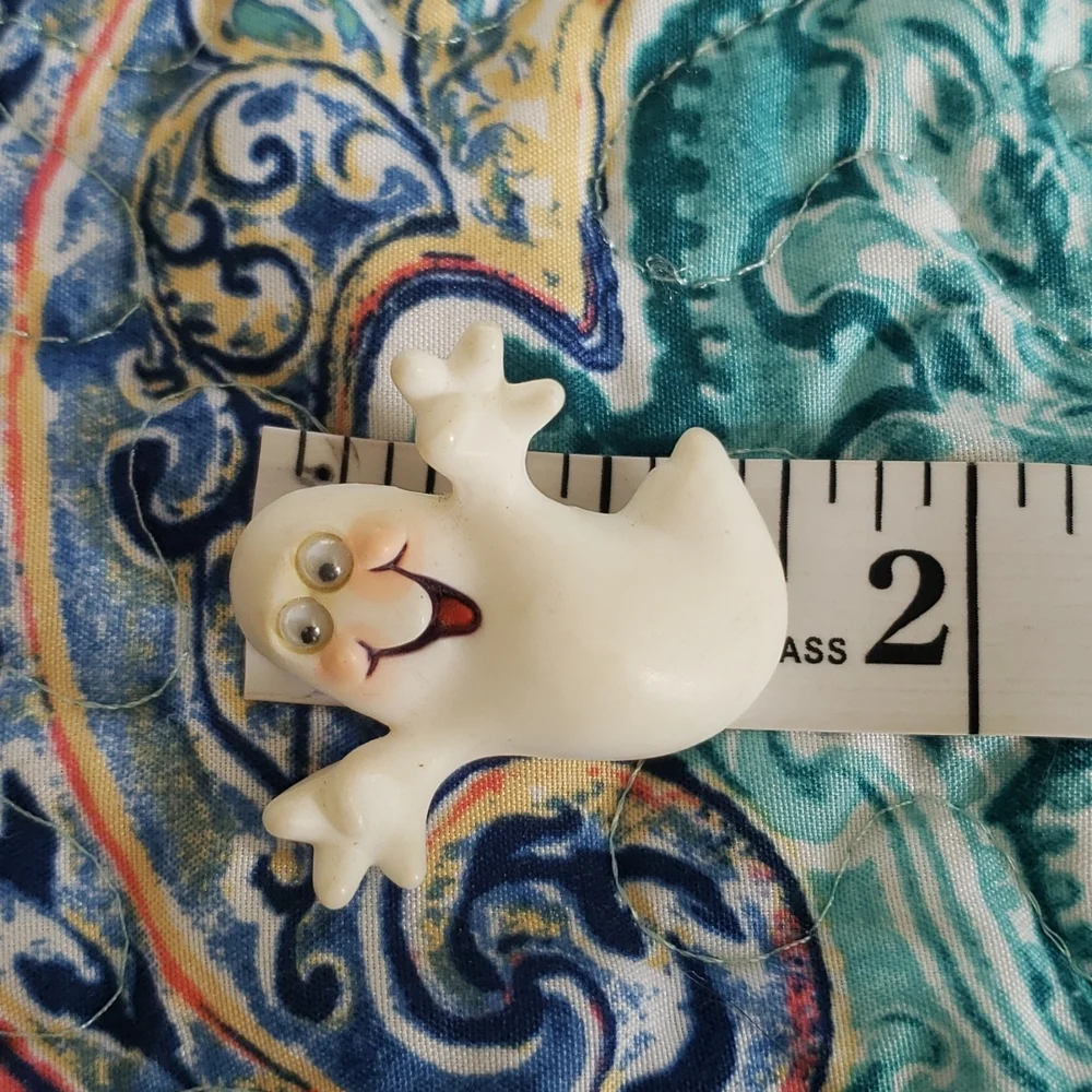Vintage Hallmark Ghost Brooch 1987